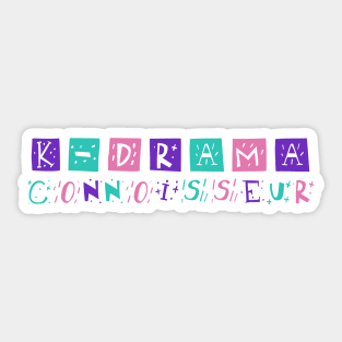 K-Drama Connoisseur Sticker